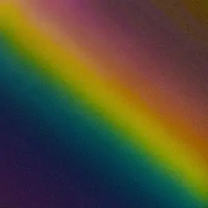 12" Rainbow Black Siser EasyReflective Heat Transfer Vinyl (HTV)