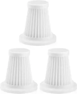 Etlin 2/3/5Pcs Filtes Compatible with Car Vacuum Cleaner Replace Accessories Washable Filters Cartridges Cordless Vacuum Cleaners Filters(Color:3Pcs) EtliN
