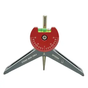 Strong Hand Tools Strong Hand, Magnetic Pipe Centering Head, Mark Pipes Over 2" Diameter, Anodized Aluminum, 360° Rotatable Dial, MPCH250