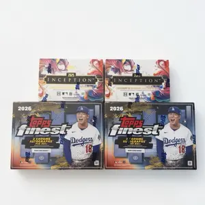 Break 245: 2x 2026 Topps Finest Hobby Box & 2x 2025 Topps Inception Hobby Box - 6 Autos