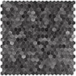 Select 5 Pack Hexagon Peel and Stick Backsplash Tiles, Self Adhesive Metal Backsplash Stick On Aluminum Tiles for Kitchen Bathroom, 12” x 12” Wall Tiles w/10 Edge Pieces, Brushed Black