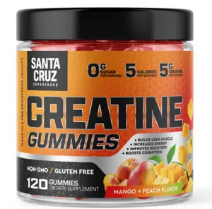 Santa Cruz Superfoods - Mango Peach Creatine Gummies