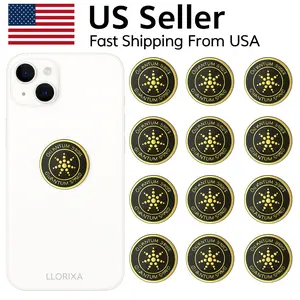 Quantum Anti-Radiation Shield: Ultimate 5G EMF Protection for Your Devices - 12 Premium Stickers Included