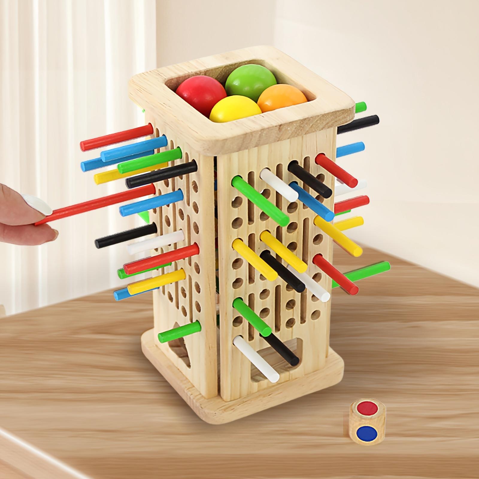 3 Gameplay Modes: Stacking Tower Game, Wooden Stick Game, Children's Puzzle Toy, Parent Child Essential Interactive Game, Exercise Logical Thinking Ability, Thanksgiving, Halloween, Christmas Gifts