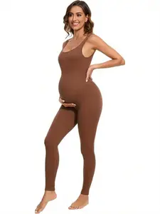 JOCASTAA Short Sleeve Pregnancy Jumpsuit Nursing Clothes Photography Styling