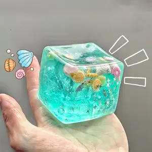 New 3D Cartoon Stress Relief Toy, Realistic Rubik's Cube Squeeze Toy,