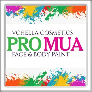 Vchella Cosmetics PRO MUA Face & Body Paint - Professional Makeup for Festivals & Events