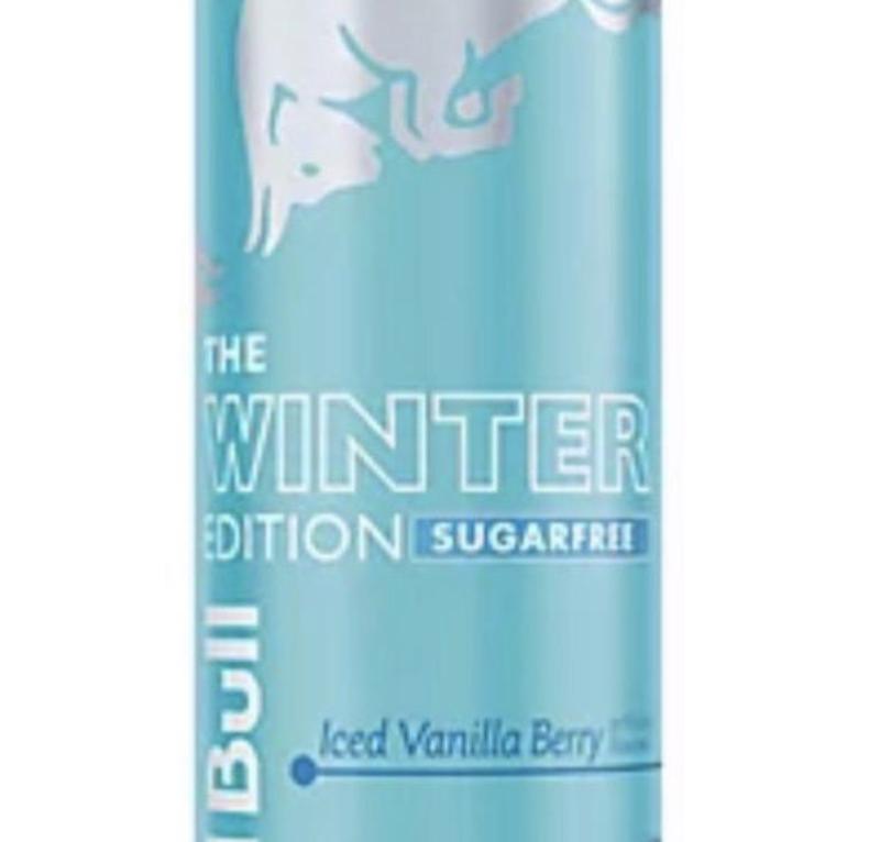 Red Bull Winter Edition Iced Vanilla Berry Energy Drink 4 Pack 12 fl oz Sugar Free Cans
