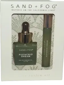 Sand + Fog Eau de Parfum Oil Gift Sets Multiple Scents | Dropper Bottle & Roll-On | Alcohol Free | Unique Fragrance Blend for Daily Use or Special Occasions Women's Body Parfuma mini perfume Sweet Elegant