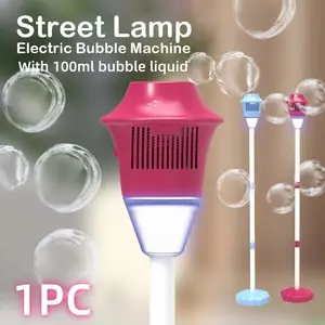 Automatic Bubble Blaster Toy for Kids – with Music & Lights, Adjustable Height, Perfect for Outdoor & Party, Produces Massive Bubbles(With 100ml Bubble Liquid)