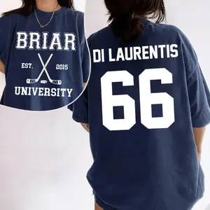 Dean Di Laurentis 66 Shirt, Briar University Hockey Off Campus Shirt, The Score Booktok Romance Merch Tee