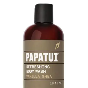 Papatui Refreshing Men's Body Wash, Vanilla Shea, 18 oz