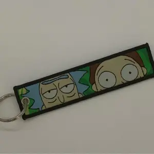 Anime Manga Inspired Dual-Sided Key Tag Key Chain Jet Tag