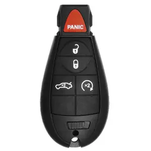 2008-2014 Dodge Challenger | Charger | 300 | Magnum | FOBIK Keyless Go Key | FCC: M3N5WY783X | PN: 056046694AH | 433MHz | Aftermarket