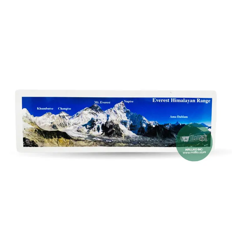 Everest Range Fridge Magnet – Nepal Mountain Souvenir
