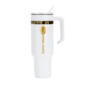 48oz Penn State Nittany Lions Gold Anodized White Tumbler