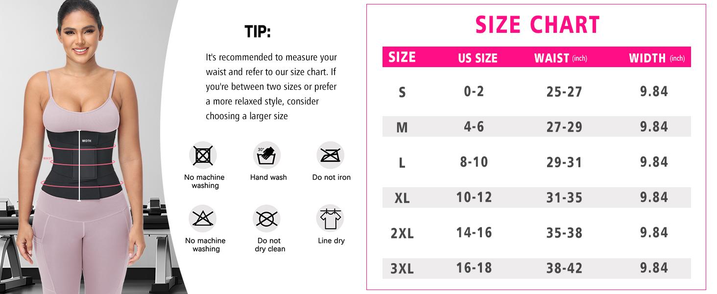 Women's 3-Segment Waist Trainer Belt - Tummy Control Shaper, Fitness Support for Workout & Back Relief, Waist Trainers, Shaper Waist Trainer