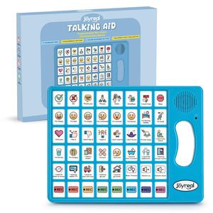 Joyreal AAC Communication Device for Autism with Programmable Buttons & Adjustable Volume - Sensory Speech Therapy & Stroke Rehab Tool for Kids & Adults, #SummerVibes