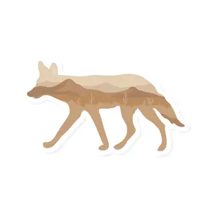 Coyote Sticker