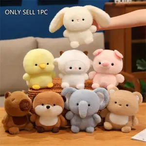 Cute Plush Toy for Desk Companion, Soft Fluffy Stuffed Animal, Cuddly Stuffed Animal, Home Decor, Kids Birthday Gift, Valentine's Day, Mother's Day, Easter, Soft Adorable Stuffed