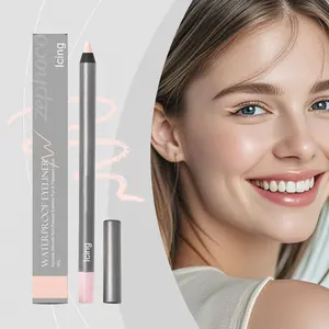 Waterproof Gel Eyeliner Pencil – Ultra Smooth Long-Lasting Colorful Eye Liner for Smokey Eye, Tightlining & Everyday Makeup, Smudge-Proof Creamy Formula Beauty Essential