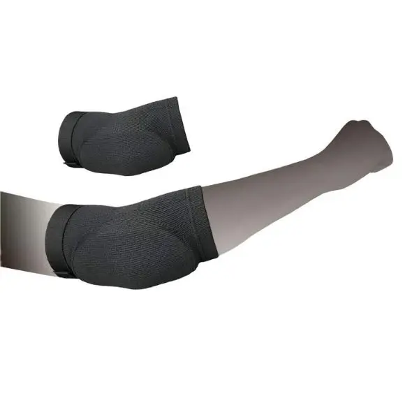 TMA Elbow Pads, Muay Thai MMA Kickboxing Sparring Elbow Guard, Martial Arts Striking Protection,Wrestling,Basketball,Volleyball Compression Padded Sleeve, Men Women