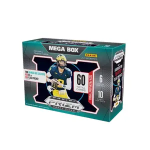 2024 Panini NFL Prizm Draft Picks Football Trading Card Mega Box