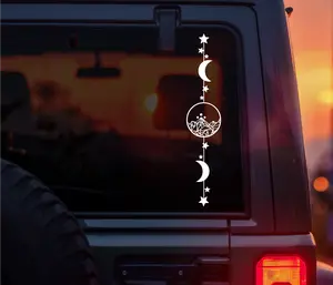 ACOTAR Velaris Tattoo Vinyl Car Decal – Feyre’s Night Court Tattoo-Inspired Design for Sarah J. Maas Fans, BookTok Girlies, and Fantasy Lovers – Waterproof Sticker for Cars, Laptops, Water Bottles, and Bookish Accessories – ACOTAR Aesthetic