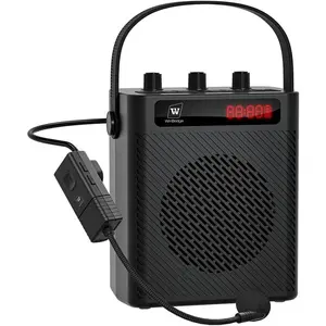30W  Voice Amplifier with Headset Microphone, Portable  5.3 PA System for Teachers, Personal Rechargeable Megaphone with Speaker for Teaching and Speaking in Classrooms s93