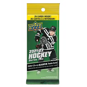 2021-22 Upper Deck Series 2 Hockey Value Pack (26 Cards)