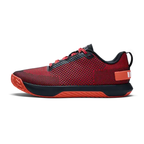 NOBULL Men's Outwork Flex Shoe in Equestrian Red - OG Strength Training Shoe, Durable Gym Trainer, Lifting Sneaker