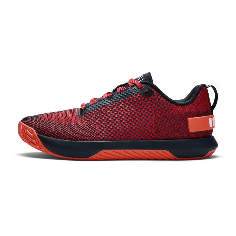 NOBULL Men's Outwork Flex Shoe in Equestrian Red - OG Strength Training Shoe, Durable Gym Trainer, Lifting Sneaker
