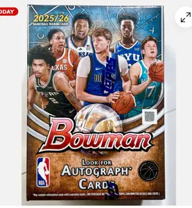 2025-26 Topps Bowman Basketball Blaster Box