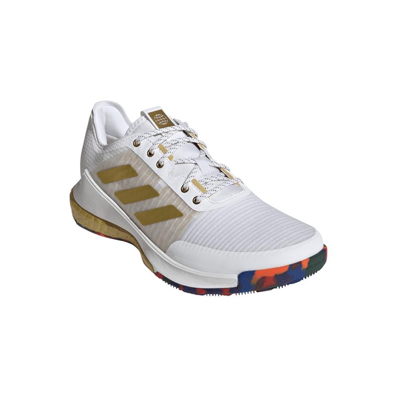 adidas Womens Crazyflight Team Volleyball Volleyball Sneakers Shoes - White