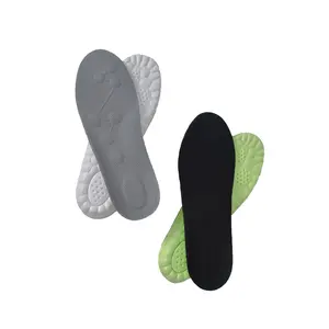 Unisex Sports Shoe Insoles Comfortable All-Day Wear Acupoint Magnetic Massage Support EVA Material Breathable Sweat-Absorbing for Men Women