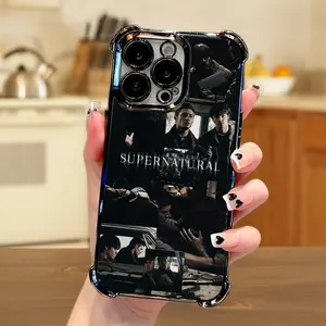 Supernatural SPN Dean And Sam Phone Case Compatible with for iphone 17,16, 15, 14, 13, 12, 11 Pro Max Air Plus, Shockproof Transparent Soft Back Cover.