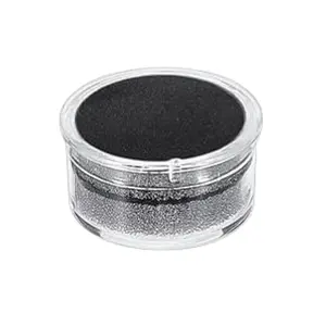 Clear Acrylic Nose Ring Case with Black Foam Insert Compact Travel Friendly Storage for Nose Rings and Studs