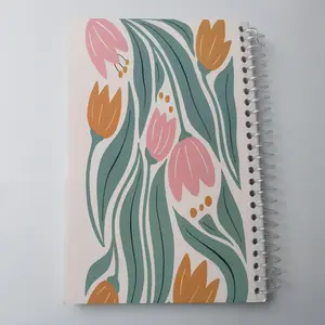 The Bible in A Year Journal | 52-Week Scripture Study Notebook | A5 Spiral Devotional Planner for Christian Faith & Daily Bible Reading
