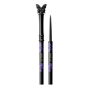 Anna Sui Waterproof Eyeliner Pencil Ultra-Fine Precision Tip for Smooth Long-Lasting Lines Smudge-Resistant Rich Color Easy Application 0.09g Makeup Cosmetic