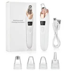 Latest Blackhead Remover USB Rechargeable Pore Cleanser, Deep Cleaning Acne Treatment, Gentle Exfoliation, Portable Beauty Device, Vacuum Pore Cleaner