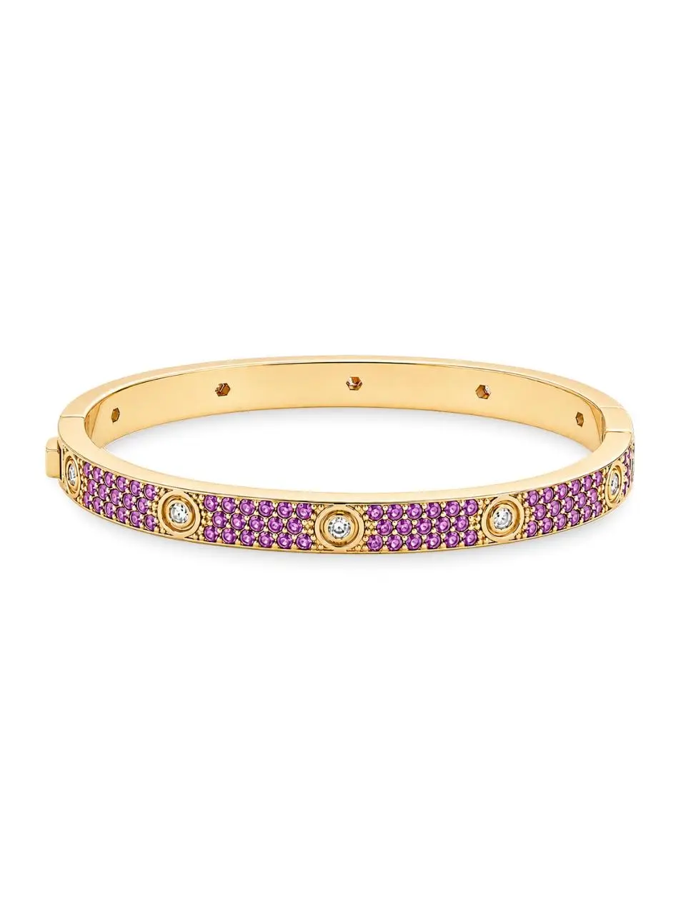 Lumière Amethyst CZ Bangle