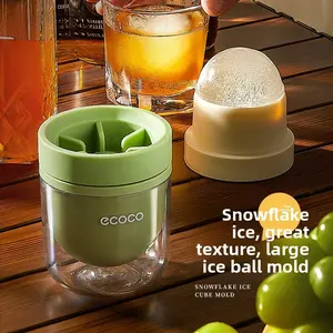 Snowflake Ice Mold for Whiskey, Cocktails & Iced Coffee, Perfect Bar-Style Taste, Unique Shape for Enhanced Drink Experience