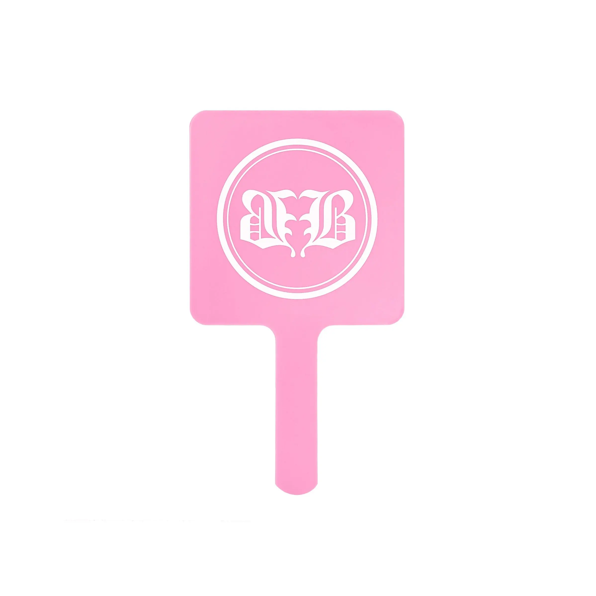 BADDIE B MIRROR - BUBBLEGUM PINK