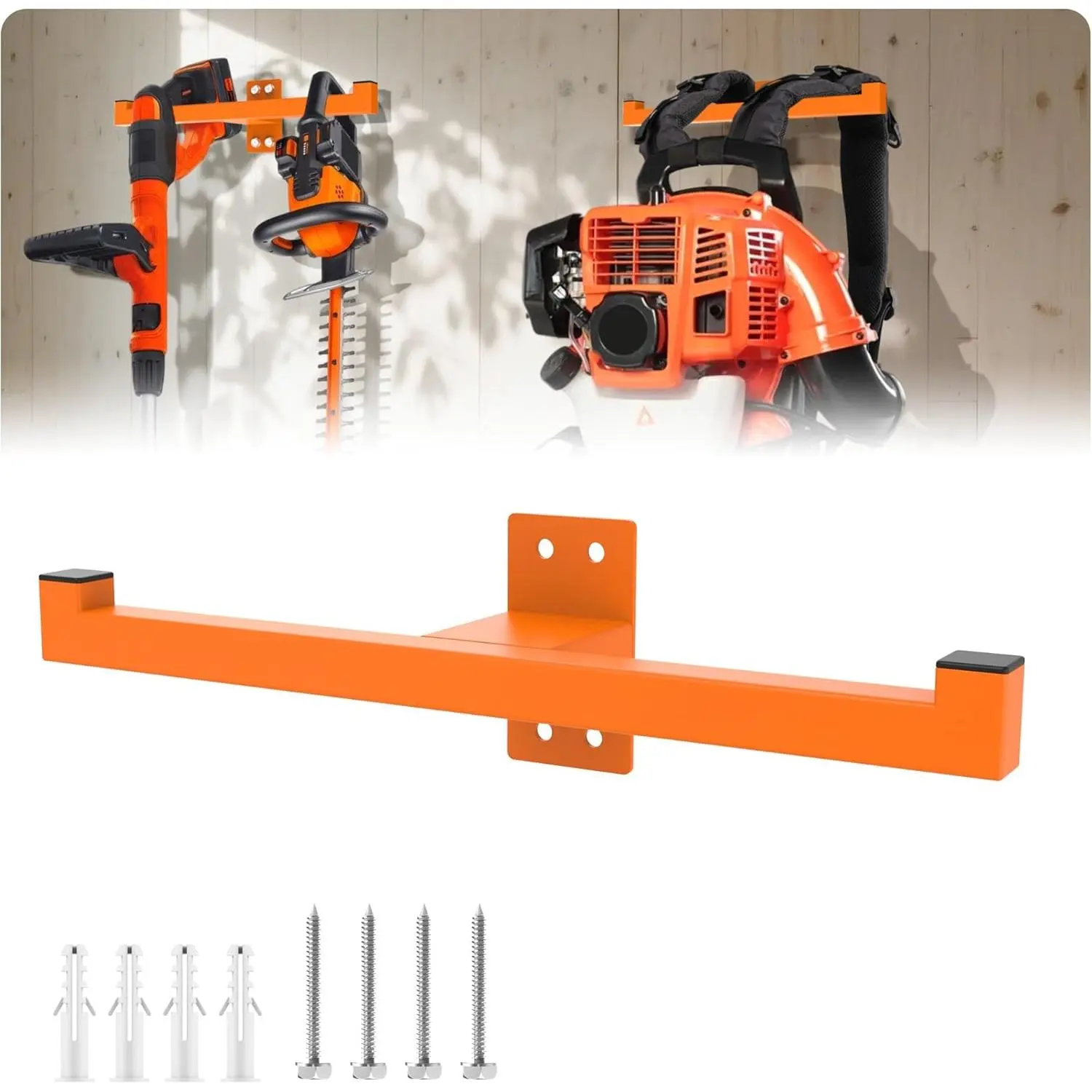 Backpack Blower Wall, Leaf Blower Hanger Organizer Rack for Backpack ...