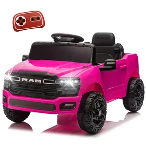 Licensed RAM 3500 Kids Ride On Truck | 12V Electric Car w/ Parent Remote & Bluetooth, Recommended age: 3-6