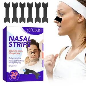 Sefudun Breathable Nasal Strips 30pcs, //transparent Colors, Sleep Aid, Night, Improve Breathing, Reduce Snoring, Comfortable, Essential for Sports and Sleep