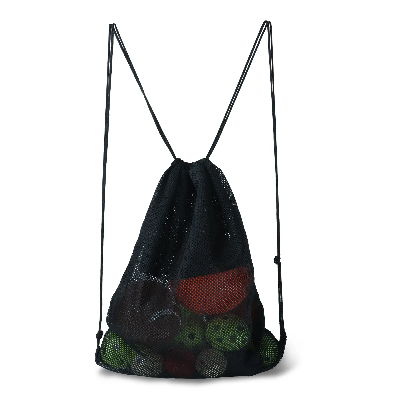 19"x 15" Mesh Drawstring Backpack Bag, Luggage Sport Bag