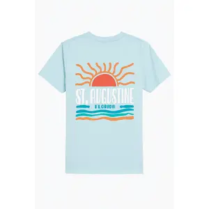 St. Augustine Florida Retro Sun Tee