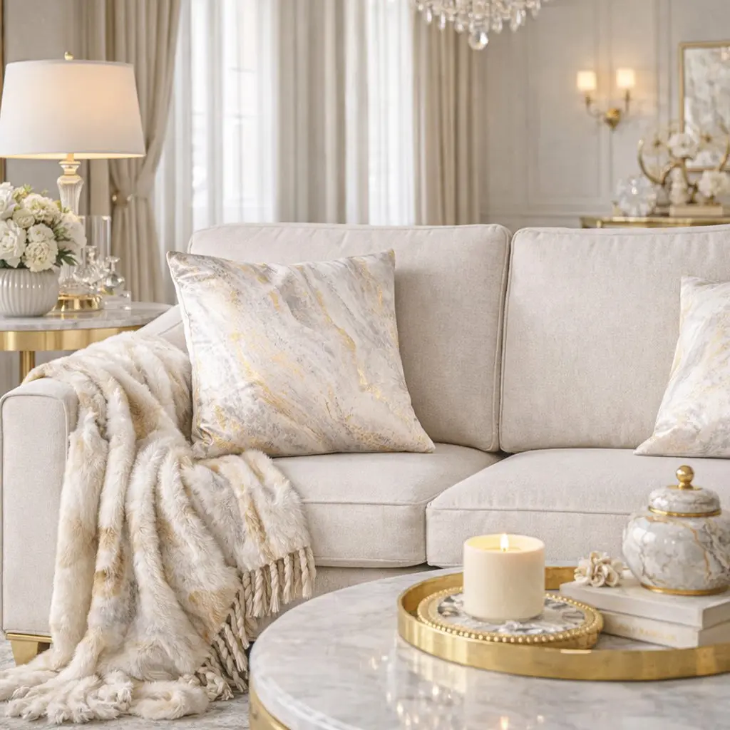 Arles Gold Pillow