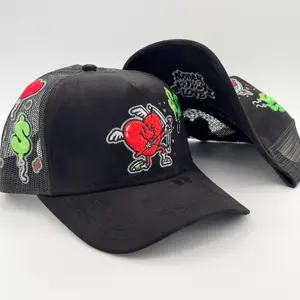 Black Mesh Money Love Cap
